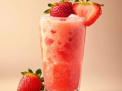 Strawberry latte