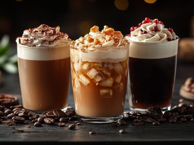 Crunch cream coffee